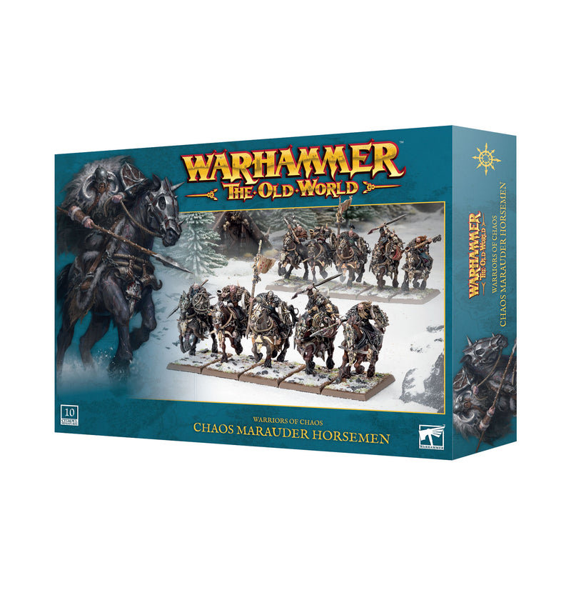 Warhammer The Old World Chaos Marauder Horsemen box set packaging