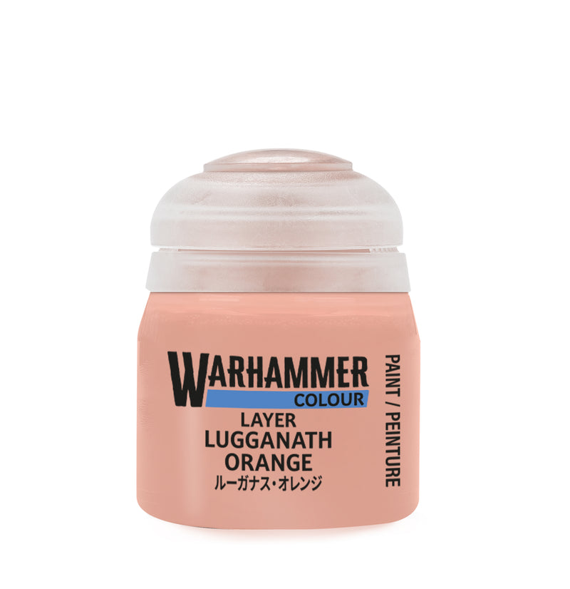 Warhammer Colour Layer Paints: Lugganath Orange (12ml)