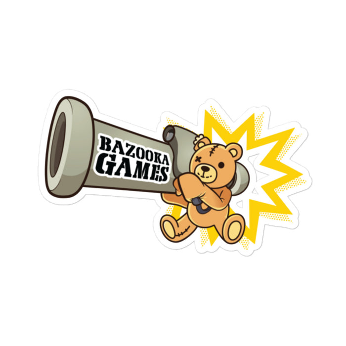 Bazooka Games Bubble-free stickers