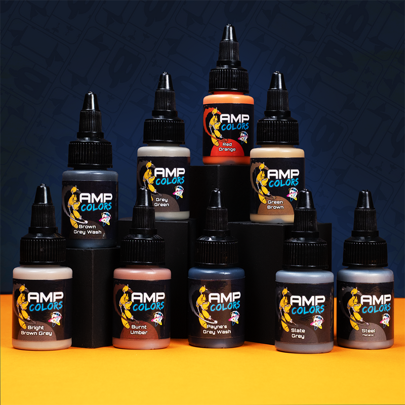 Monument Hobbies: Pro Acryl AMP Colors Cosmic Paint Set: (22ml)