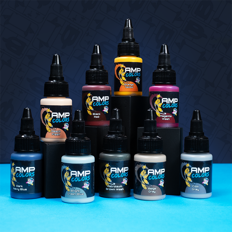 Monument Hobbies: Pro Acryl AMP Colors Cosmic Paint Set: (22ml)