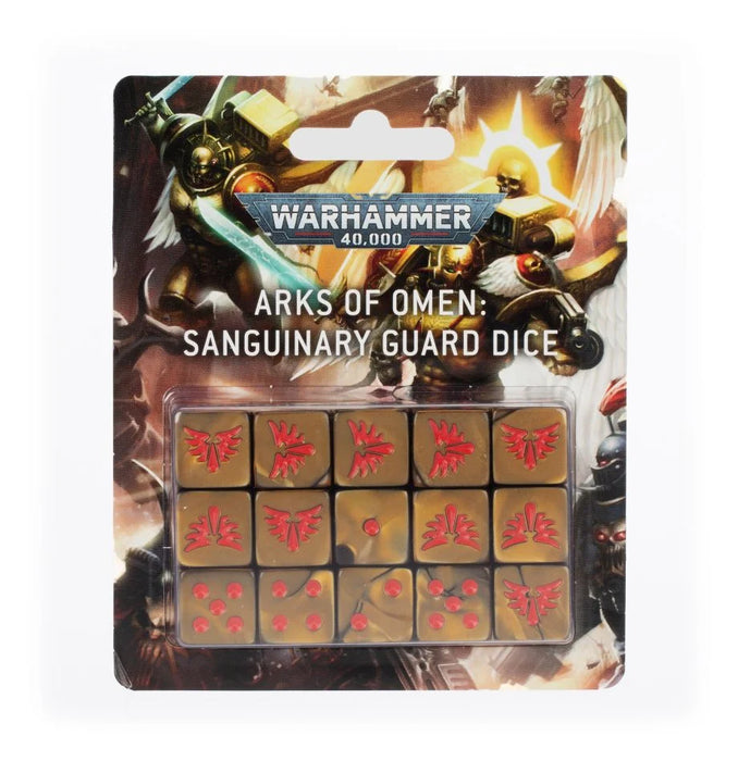 Warhammer 40k: Arks of Omen: Sanguinary Guard Dice