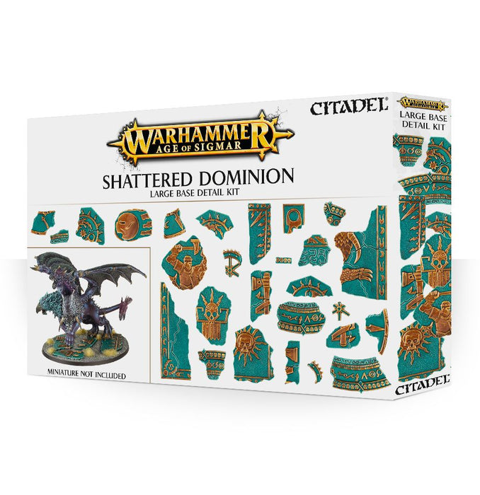 Warhammer Age of Sigmar: Shattered Dominion Large Base Detail Kit