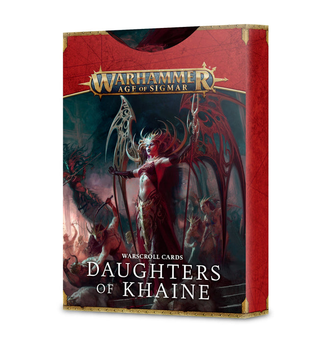 Warhammer Age of Sigmar Warscroll Cards: Daughters of Khaine