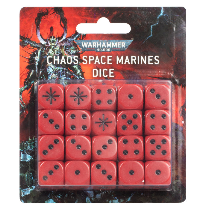Warhammer 40k Chaos Space Marines Dice