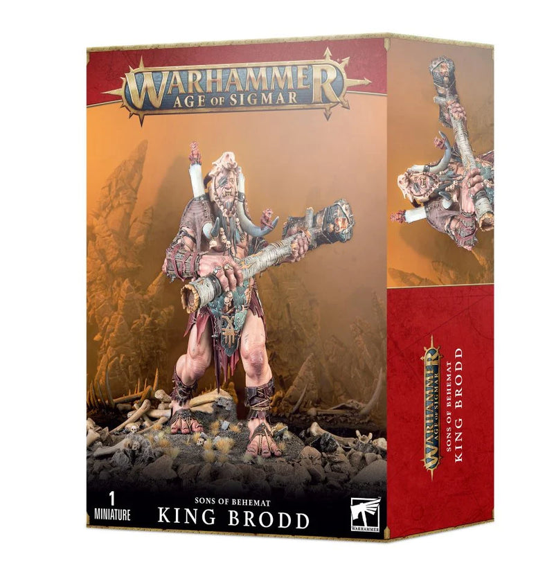 Warhammer Age of Sigmar: Sons of Behemat - King Brodd / Mega Gargants