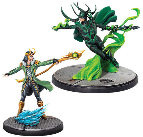 Marvel Crisis Protocol: Loki & Hela Character Pack