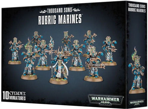 Warhammer 40k: Thousand Sons - Rubric Marines