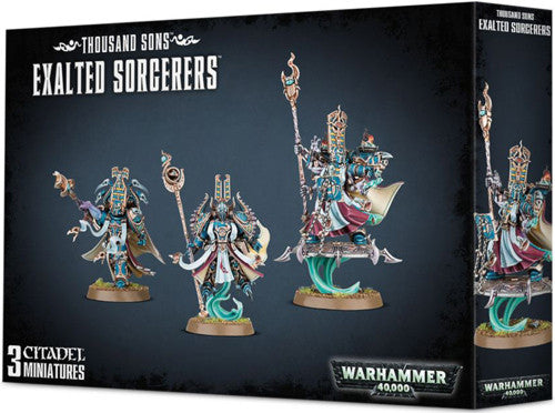 Warhammer 40K Thousand Sons Exalted Sorcerers