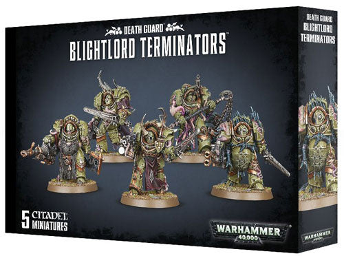 Warhammer 40k: Death Guard - Blightlord Terminators