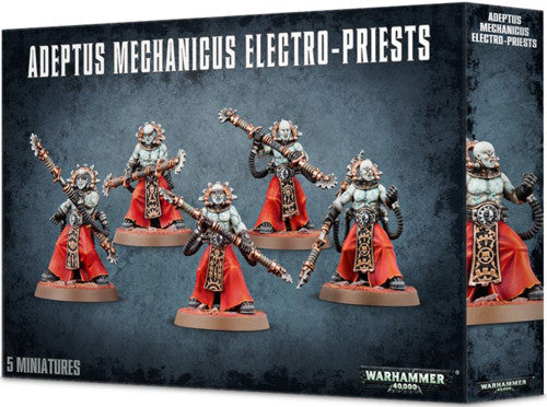 Warhammer 40k: Adeptus Mechanicus Electro-Priests (Corpuscarii/Fulgurite)