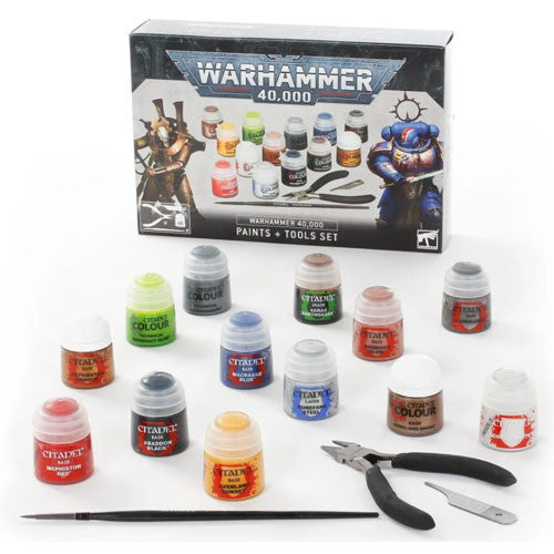 Warhammer 40K: Paints + Tools