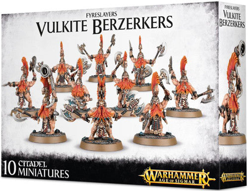 Warhammer Age of Sigmar: Fyreslayers - Vulkite Berzerkers (Last Chance)