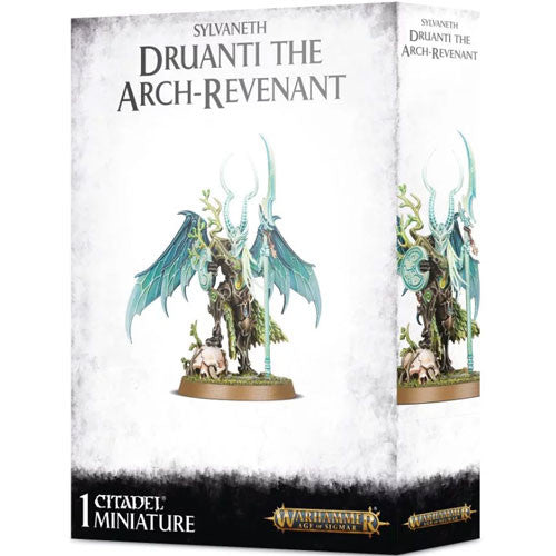 Warhammer Age of Sigmar: Sylvaneth - Arch-Revenant box by Games Workshop, includes components to build Druanti. Assembly required.