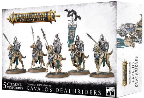 Warhammer Age of Sigmar: Ossiarch Bonereapers - Kavalos Deathriders