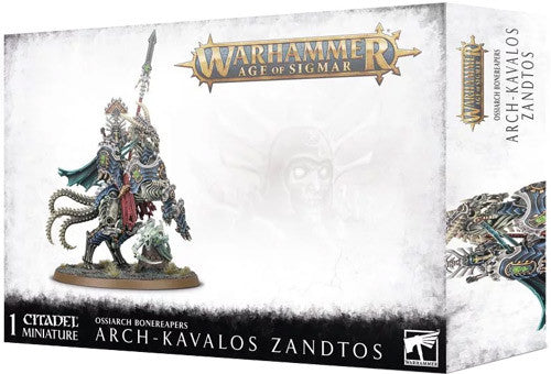 Warhammer Age of Sigmar: Ossiarch Bonereapers - Arch-Kavalos Zandtos